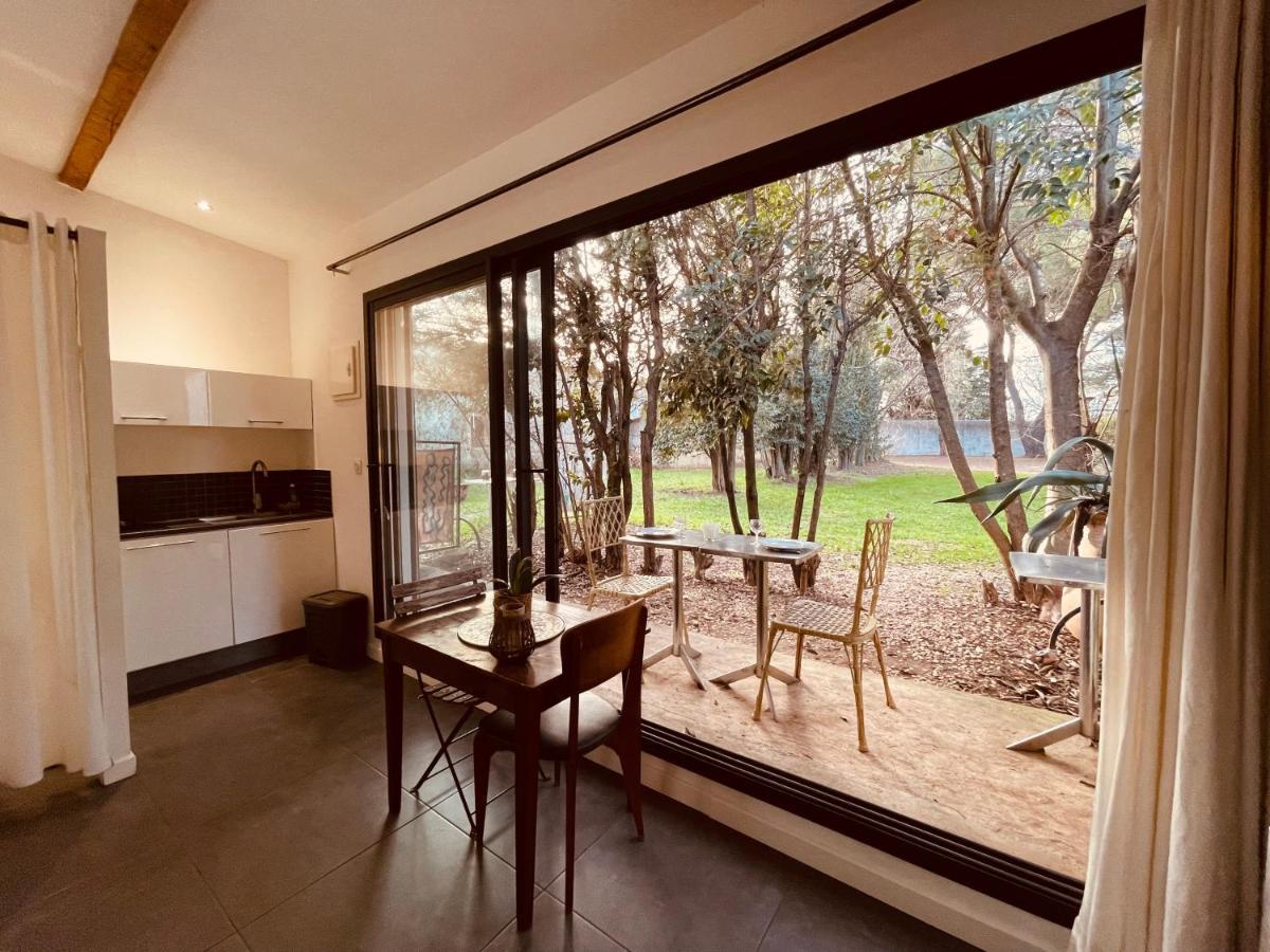Charmant Studio Loft - Mas Bois Fontaine Nîmes Esterno foto